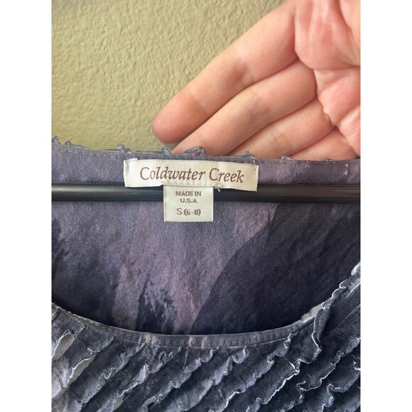 Coldwater Creek abstract tank top Y2K size S - Picture 3 of 5